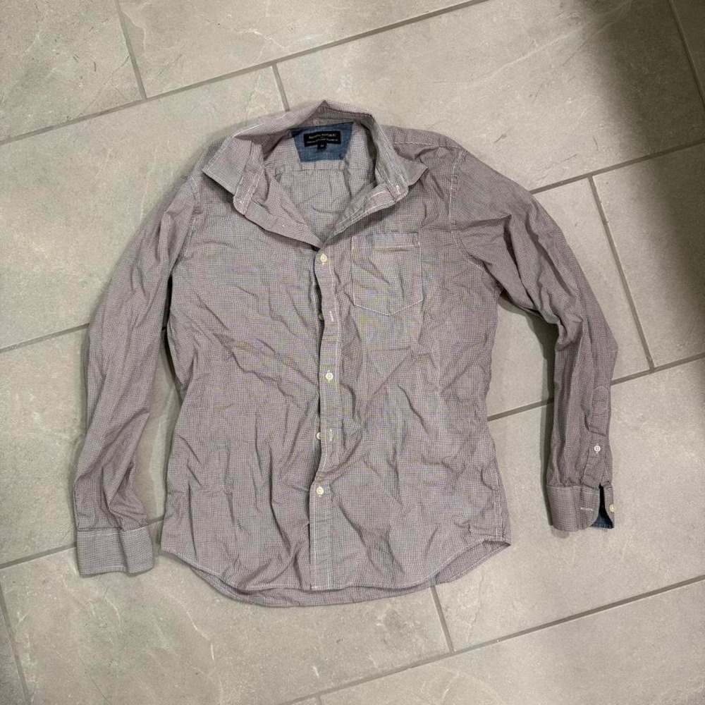 Banana Republic Stretch of Soft Wash Straight Cut Button Down - medium, VGUC